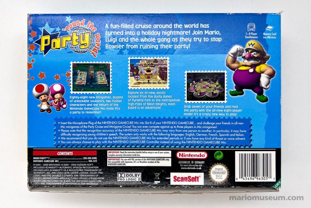 Mario Party 7 (with microphone), Gamecube